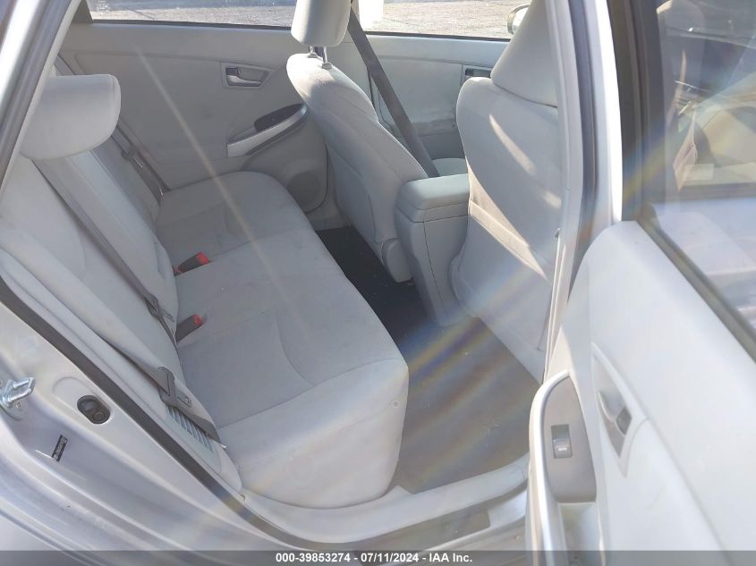 2012 Toyota Prius Two VIN: JTDKN3DU6C5433001 Lot: 39853274