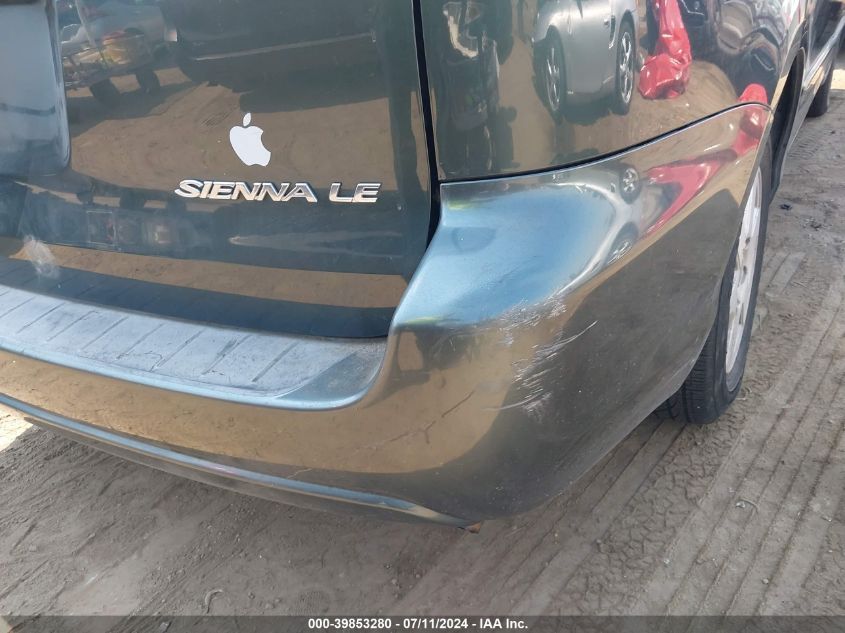 2004 Toyota Sienna Le VIN: 5TDZA23C64S177418 Lot: 39853280