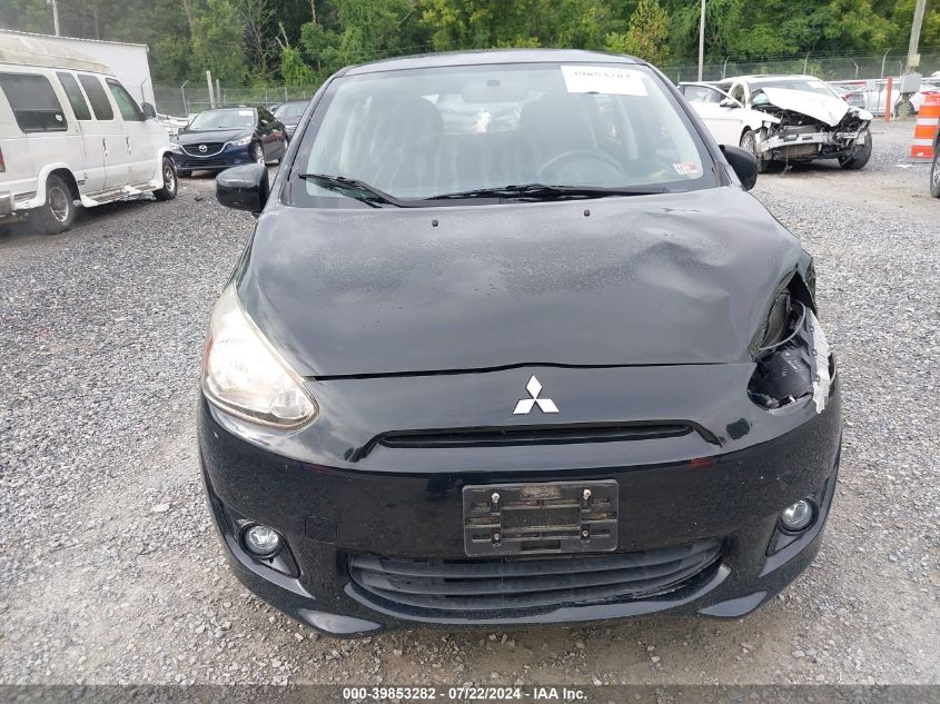 2015 Mitsubishi Mirage Es VIN: ML32A4HJ8FH052399 Lot: 39853282