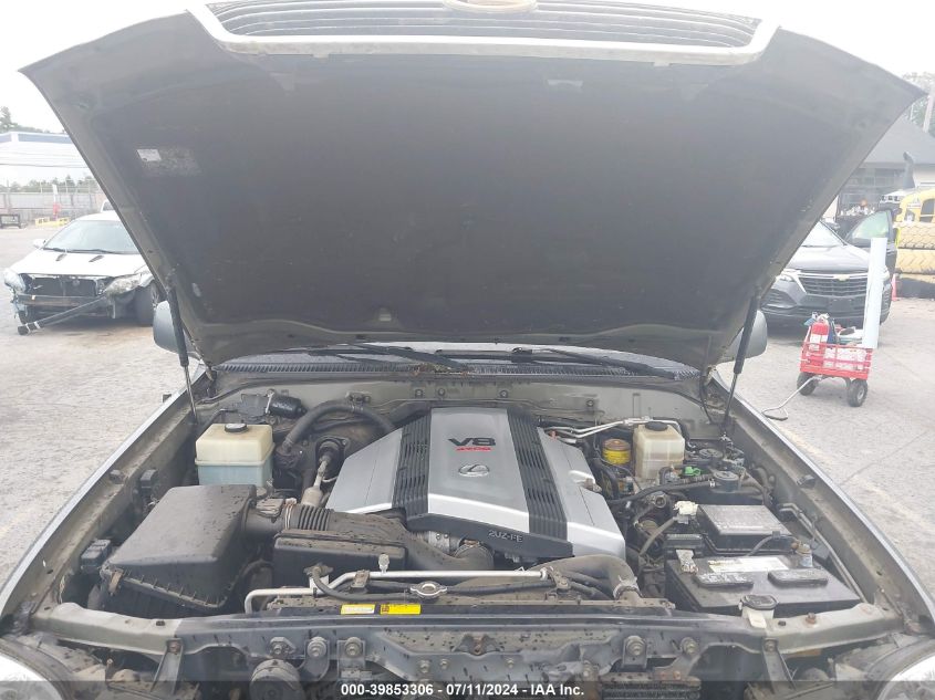 2000 Lexus Lx 470 VIN: JT6HT00W9Y0090248 Lot: 39853306