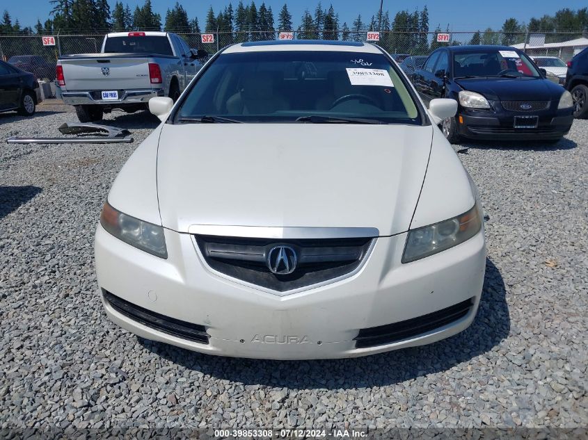 2006 Acura Tl VIN: 19UUA66266A033518 Lot: 39853308