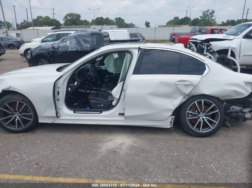 2020 BMW 330I VIN: 3MW5R1J03L8B12329 Lot: 39853310