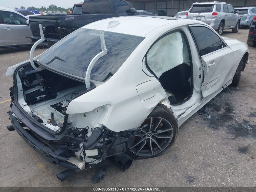 2020 BMW 330I VIN: 3MW5R1J03L8B12329 Lot: 39853310