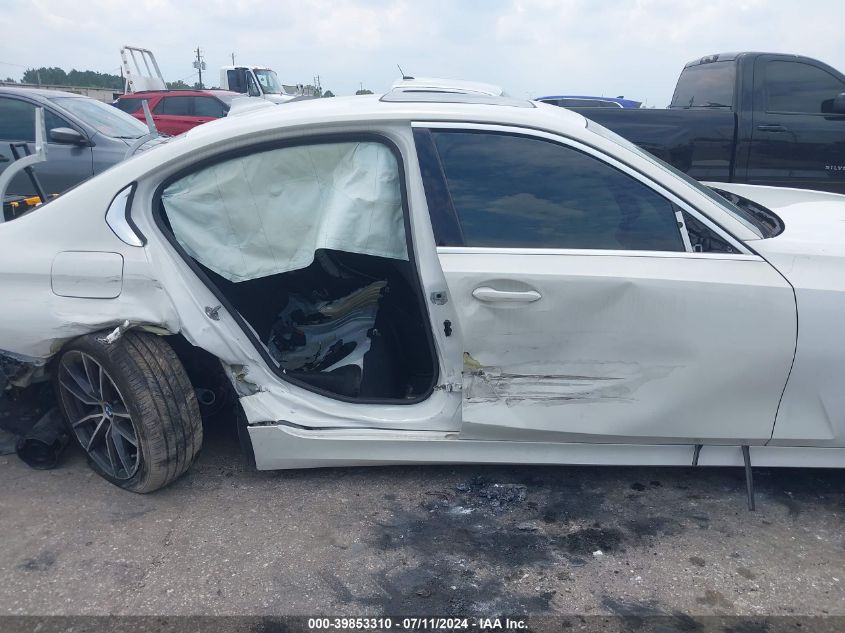 2020 BMW 330I VIN: 3MW5R1J03L8B12329 Lot: 39853310