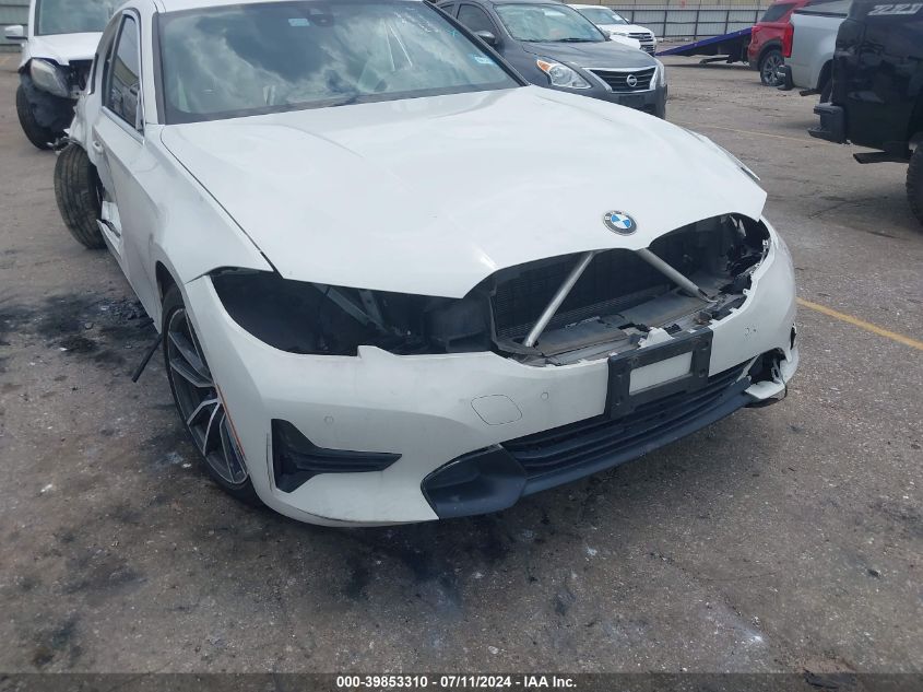 2020 BMW 330I VIN: 3MW5R1J03L8B12329 Lot: 39853310