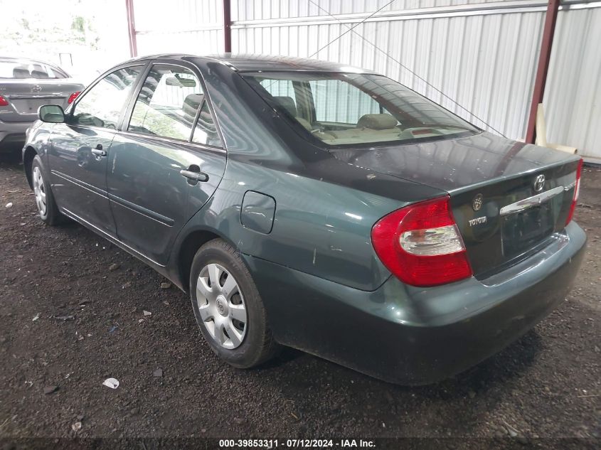 4T1BE32K32U536426 | 2002 TOYOTA CAMRY