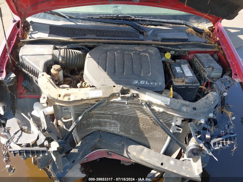 2013 Dodge Grand Caravan Sxt VIN: 2C4RDGCG8DR627490 Lot: 39853317