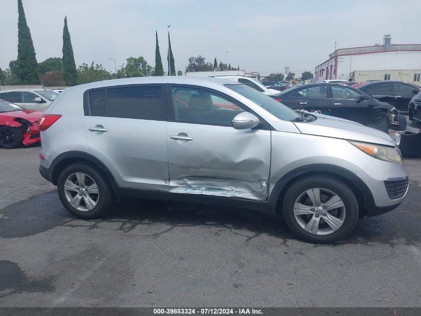 2013 Kia Sportage Lx VIN: KNDPB3A21D7429462 Lot: 39853324