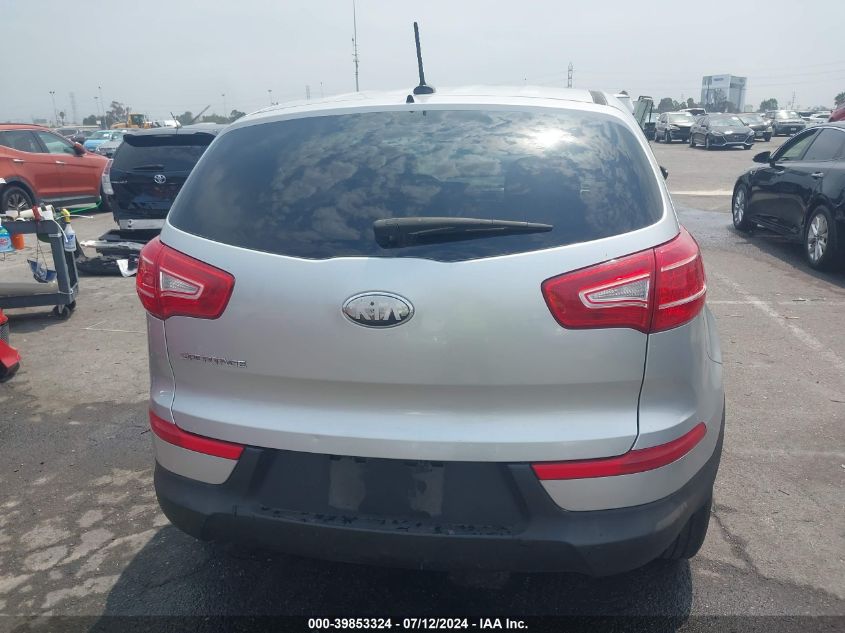 2013 Kia Sportage Lx VIN: KNDPB3A21D7429462 Lot: 39853324