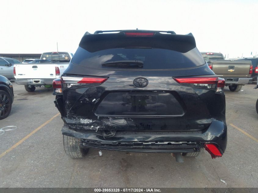 2023 Toyota Highlander Le VIN: 5TDKDRAHXPS039899 Lot: 39853328