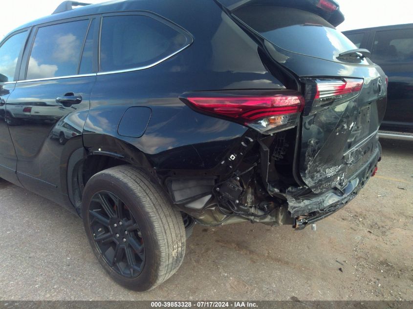 2023 Toyota Highlander Le VIN: 5TDKDRAHXPS039899 Lot: 39853328