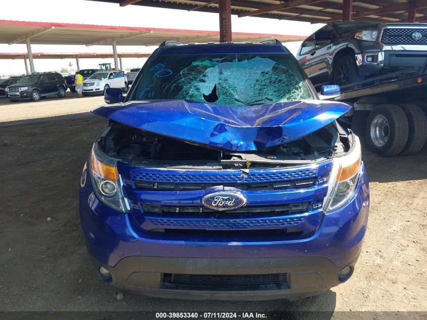 2015 Ford Explorer Limited VIN: 1FM5K7F84FGB74848 Lot: 39853340