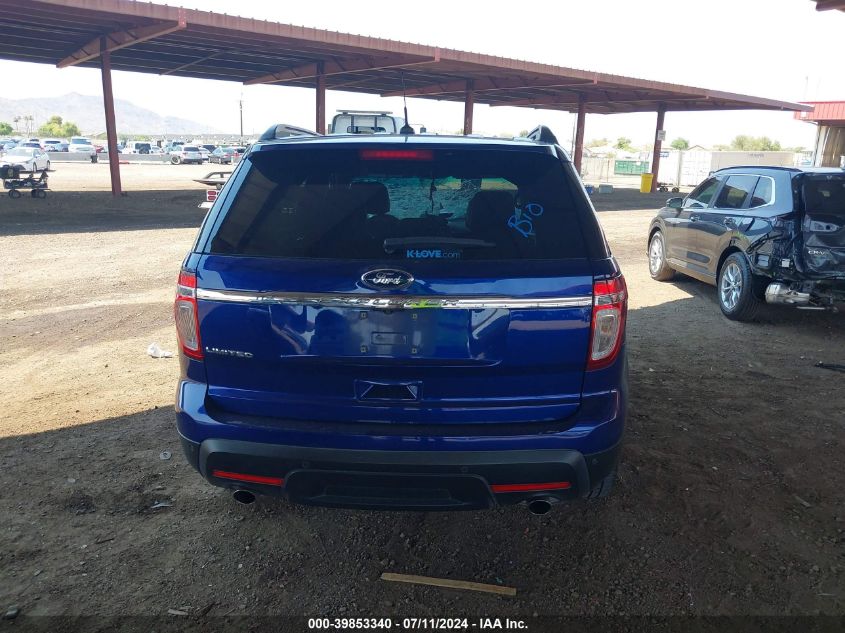 2015 Ford Explorer Limited VIN: 1FM5K7F84FGB74848 Lot: 39853340