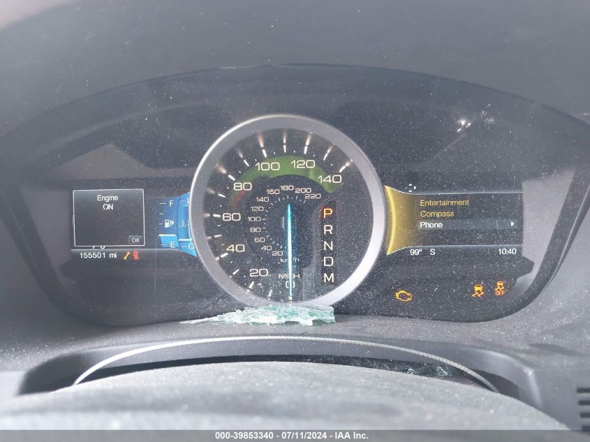 2015 Ford Explorer Limited VIN: 1FM5K7F84FGB74848 Lot: 39853340