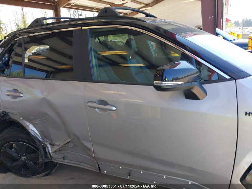 2020 Toyota Rav4 Hybrid Xse VIN: 2T3EWRFV5LW074672 Lot: 39853351