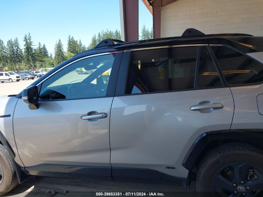 2020 Toyota Rav4 Hybrid Xse VIN: 2T3EWRFV5LW074672 Lot: 39853351