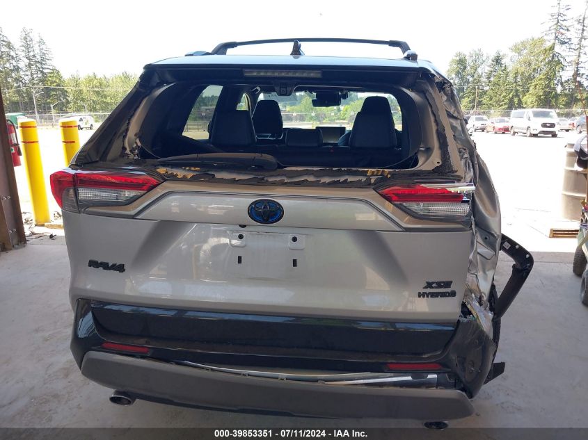 2020 Toyota Rav4 Hybrid Xse VIN: 2T3EWRFV5LW074672 Lot: 39853351