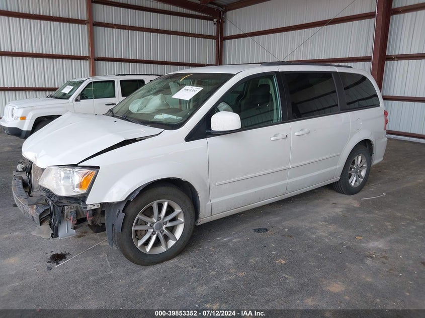 2016 DODGE GRAND CARAVAN SXT - 2C4RDGCG3GR323195