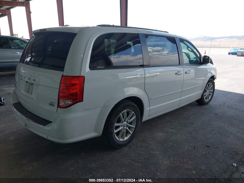 2016 DODGE GRAND CARAVAN SXT - 2C4RDGCG3GR323195
