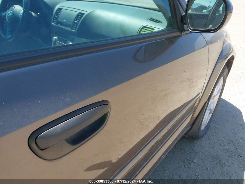 2008 Subaru Outback 2.5I VIN: 4S4BP61C787339028 Lot: 39853380