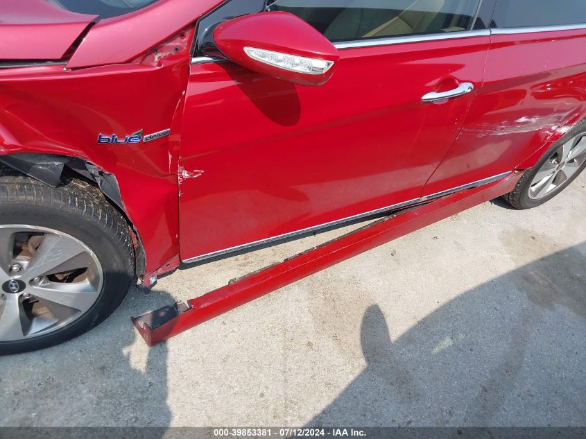 2012 Hyundai Sonata Hybrid VIN: KMHEC4A44CA054501 Lot: 39853381