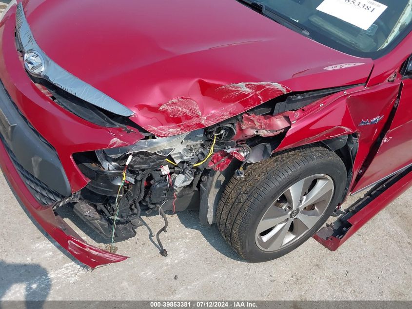 2012 Hyundai Sonata Hybrid VIN: KMHEC4A44CA054501 Lot: 39853381