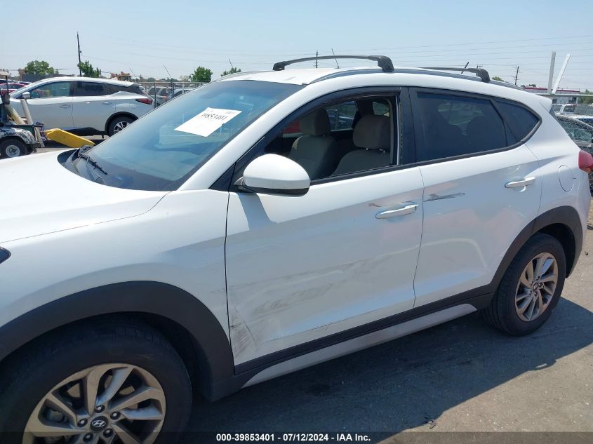 2017 Hyundai Tucson Se VIN: KM8J33A45HU466778 Lot: 39853401