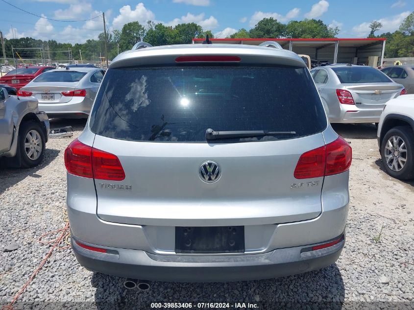 2012 Volkswagen Tiguan Se VIN: WVGAV7AX4CW508849 Lot: 39853406