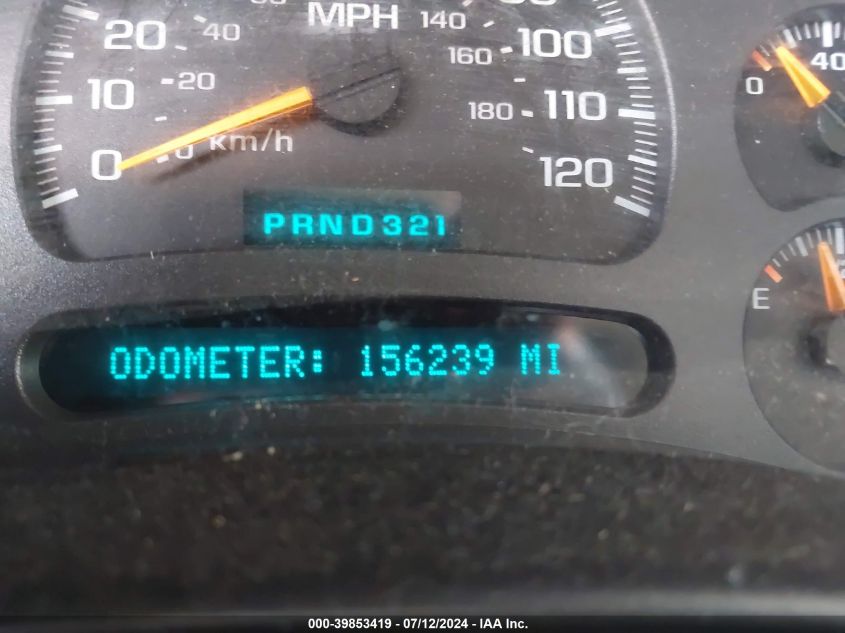 2003 Chevrolet Tahoe C1500 VIN: 1GNEC13T43R221763 Lot: 39853419