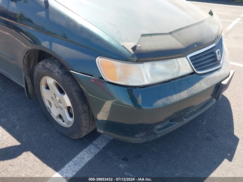 2000 Honda Odyssey Ex VIN: 2HKRL1870YH608475 Lot: 39853432