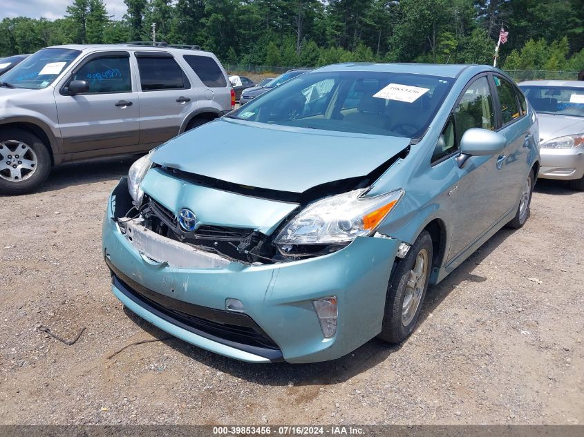 2015 Toyota Prius Two VIN: JTDKN3DU5F1864778 Lot: 39853456