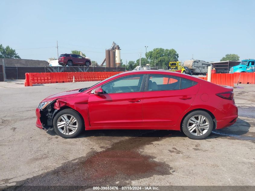 2019 Hyundai Elantra Sel VIN: 5NPD84LF9KH446011 Lot: 39853476