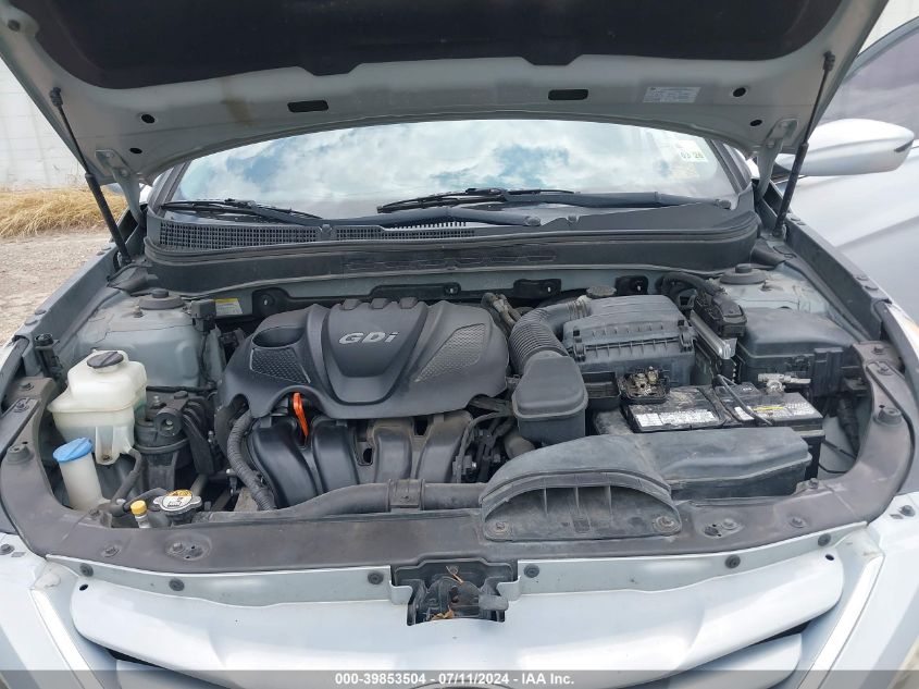 2013 Hyundai Sonata Gls VIN: 5NPEB4AC8DH772920 Lot: 39853504