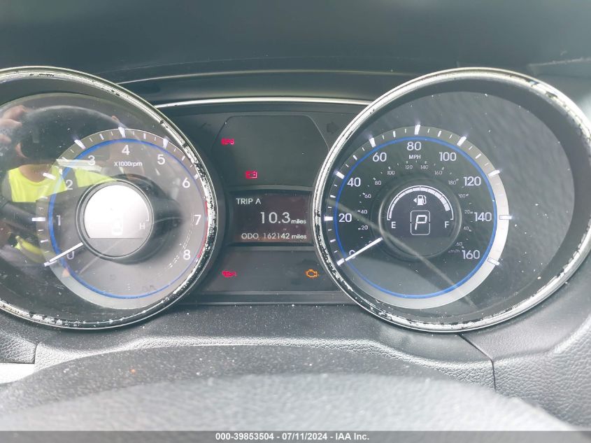 2013 Hyundai Sonata Gls VIN: 5NPEB4AC8DH772920 Lot: 39853504