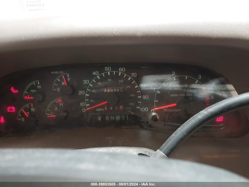 1999 Ford F-250 Lariat/Xl/Xlt VIN: 1FTNW21F8XEB89464 Lot: 39853505