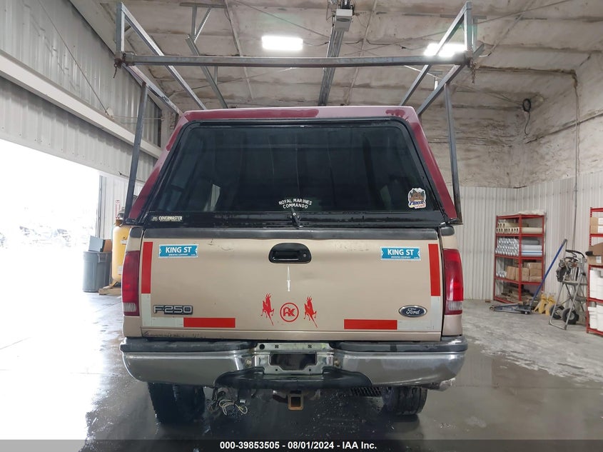 1999 Ford F-250 Lariat/Xl/Xlt VIN: 1FTNW21F8XEB89464 Lot: 39853505