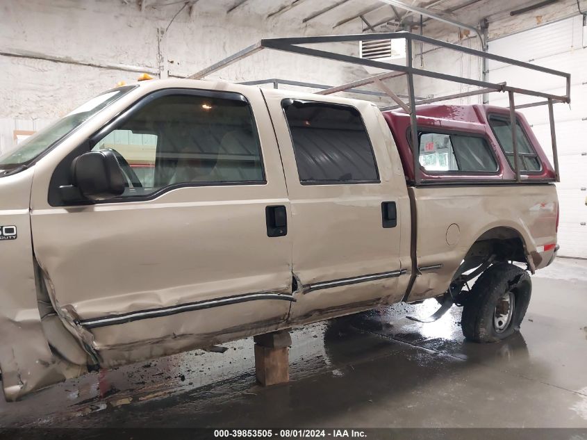 1999 Ford F-250 Lariat/Xl/Xlt VIN: 1FTNW21F8XEB89464 Lot: 39853505