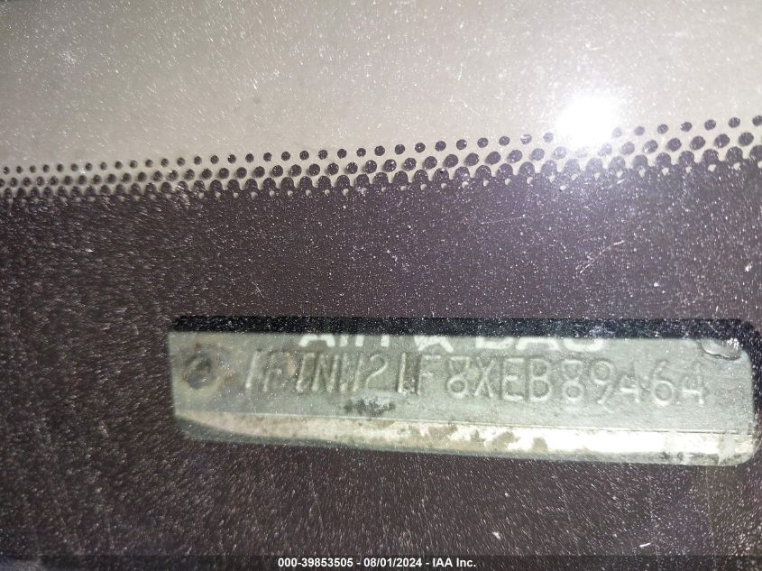 1999 Ford F-250 Lariat/Xl/Xlt VIN: 1FTNW21F8XEB89464 Lot: 39853505