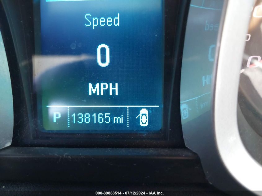 2013 Chevrolet Equinox Ls VIN: 2GNFLCEK2D6193320 Lot: 39853514