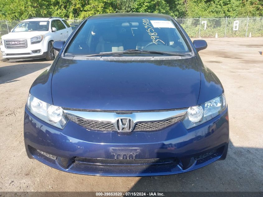 2010 Honda Civic Ex-L VIN: 2HGFA1F98AH545669 Lot: 39853520