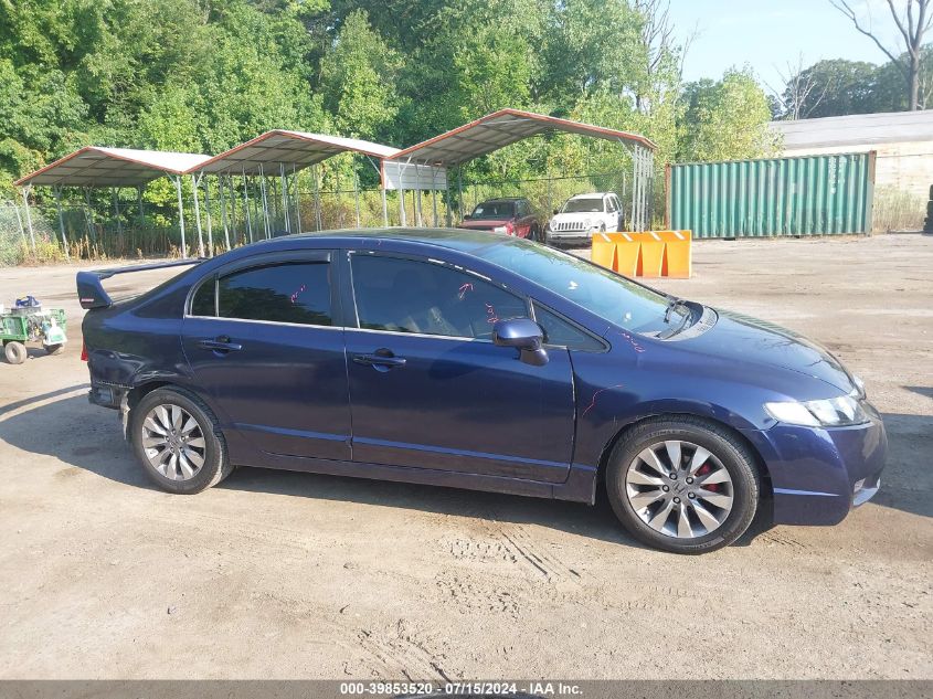 2010 Honda Civic Ex-L VIN: 2HGFA1F98AH545669 Lot: 39853520