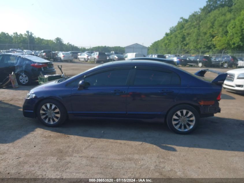 2010 Honda Civic Ex-L VIN: 2HGFA1F98AH545669 Lot: 39853520