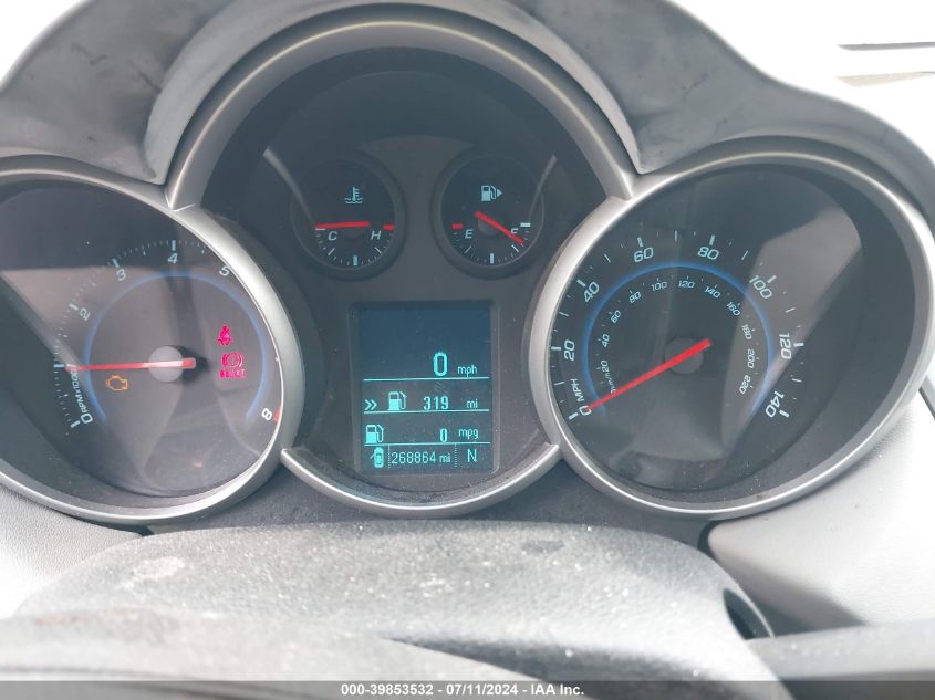 2012 Chevrolet Cruze Eco VIN: 1G1PK5SC8C7310561 Lot: 39853532