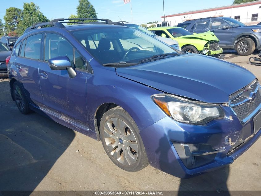 2016 SUBARU IMPREZA 2.0I SPORT PREMIUM - JF1GPAP63G9341883