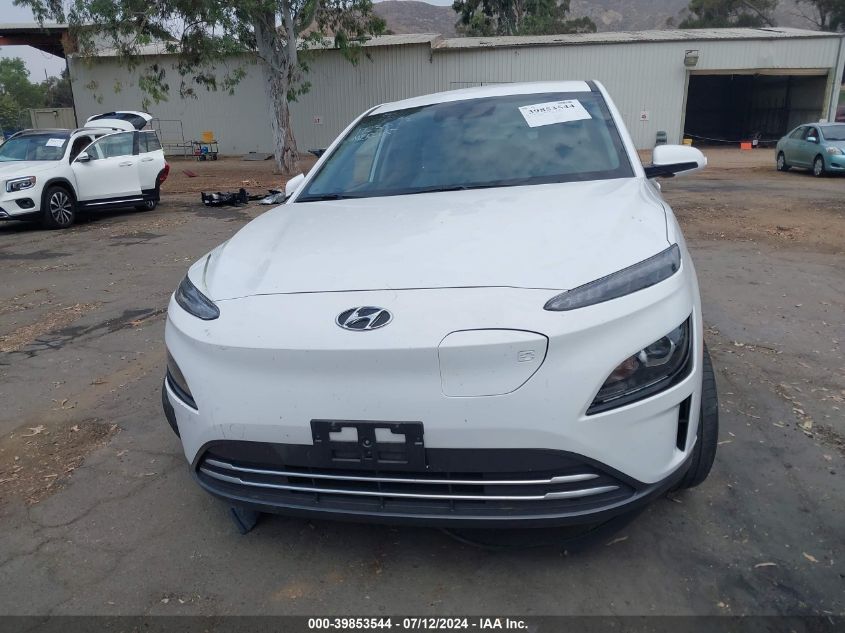 2023 Hyundai Kona Electric Se VIN: KM8K23AG4PU166620 Lot: 39853544