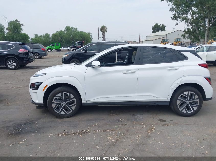 2023 Hyundai Kona Electric Se VIN: KM8K23AG4PU166620 Lot: 39853544