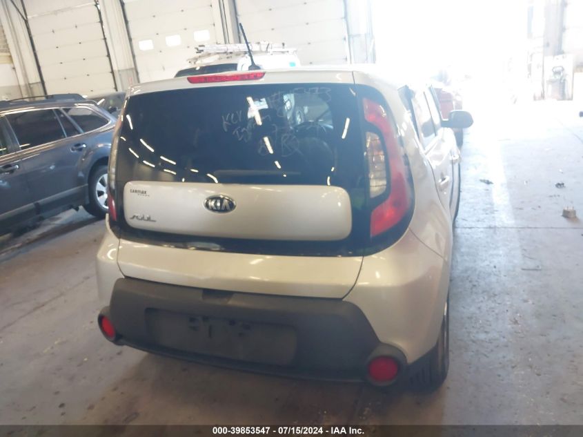 2016 Kia Soul VIN: KNDJN2A20G7845529 Lot: 39853547