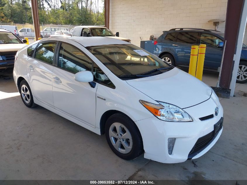 2012 Toyota Prius VIN: JTDKN3DU0C5454118 Lot: 39853552