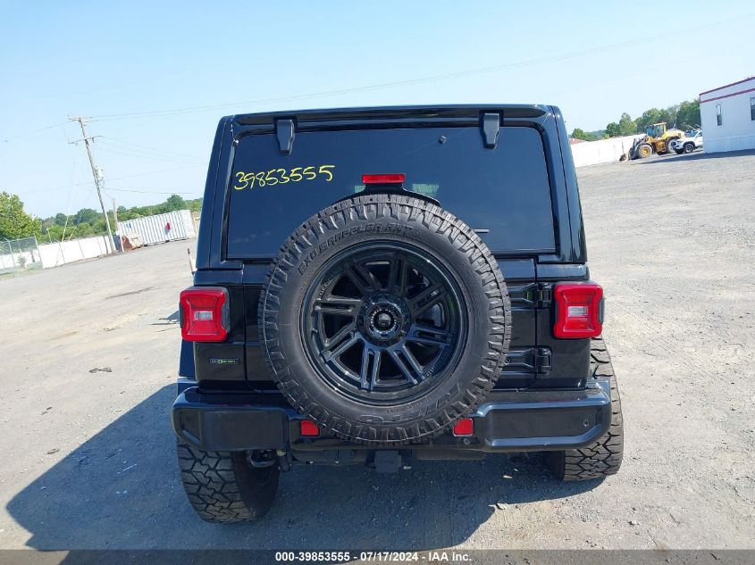 2021 Jeep Wrangler Unlimited High Altitude 4X4 VIN: 1C4HJXEM1MW670728 Lot: 39853555