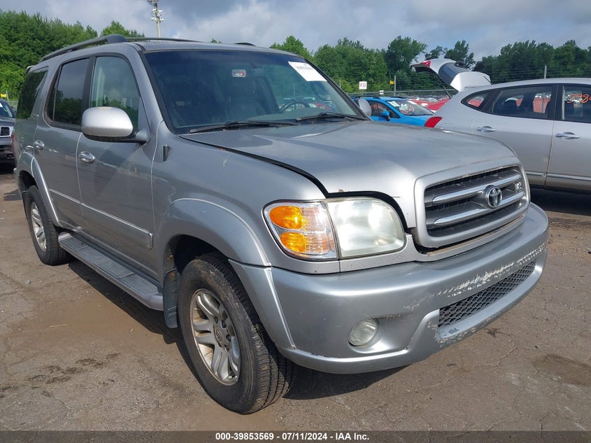 2004 Toyota Sequoia Limited V8 VIN: 5TDBT48A04S219841 Lot: 39853569